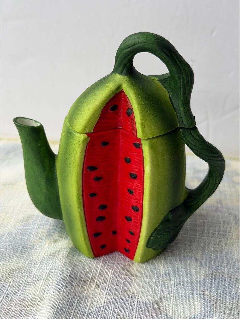 Vintage House of Lloyd Watermelon Teapot Decorative Kitchen Decor S-12